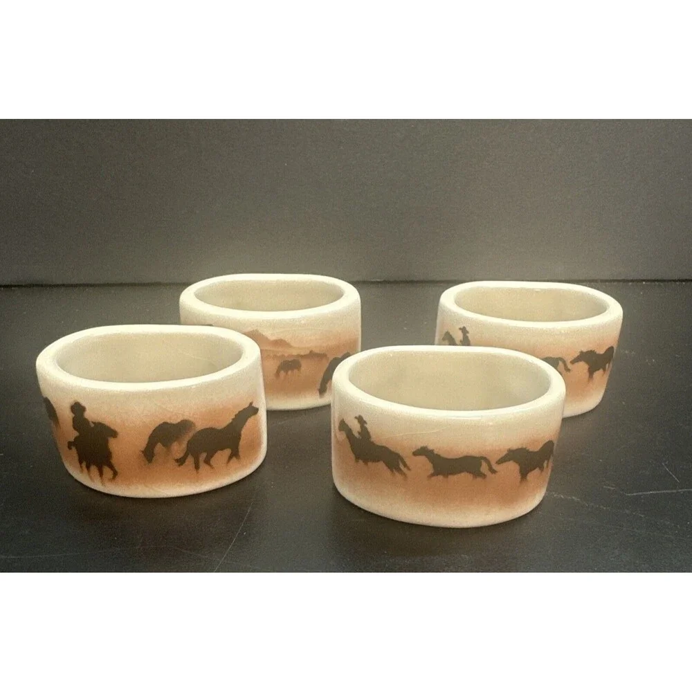 4 Montana Lifestyles TRADITIONS Western Napkin Rings